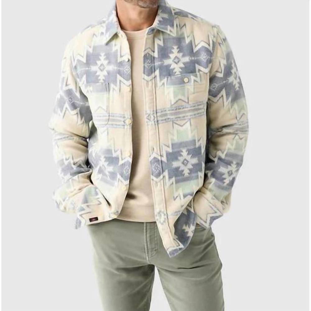 NEW FAHERTY dgf surf flannel in starnation